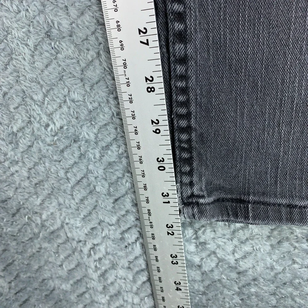 Levis Jeans Men's 36x34 (Fits 35x32) Black 559 Relaxed Straight Stretch Faded
